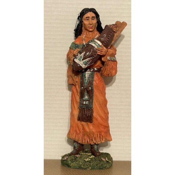 Old West Visions Set of 2 Limited Edition 11" Figurines Sculptures - Picture 7 of 11